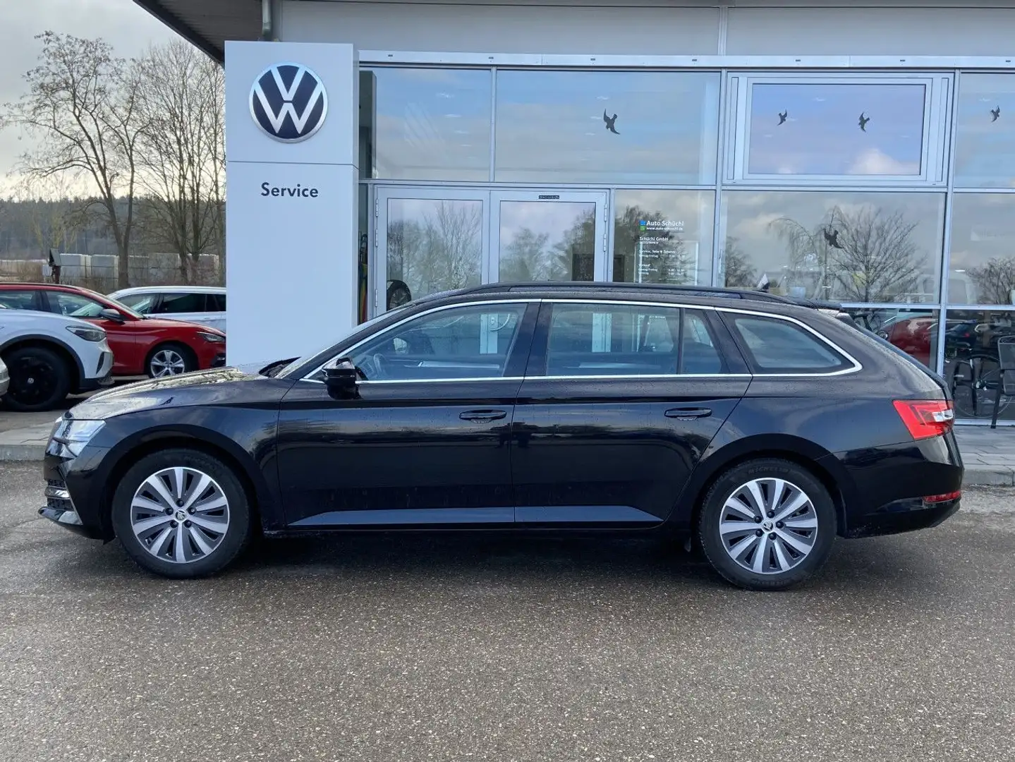 Skoda Superb Combi iV 1.4 TSI DSG NAVI+STANDHEIZUNG+LE Schwarz - 2