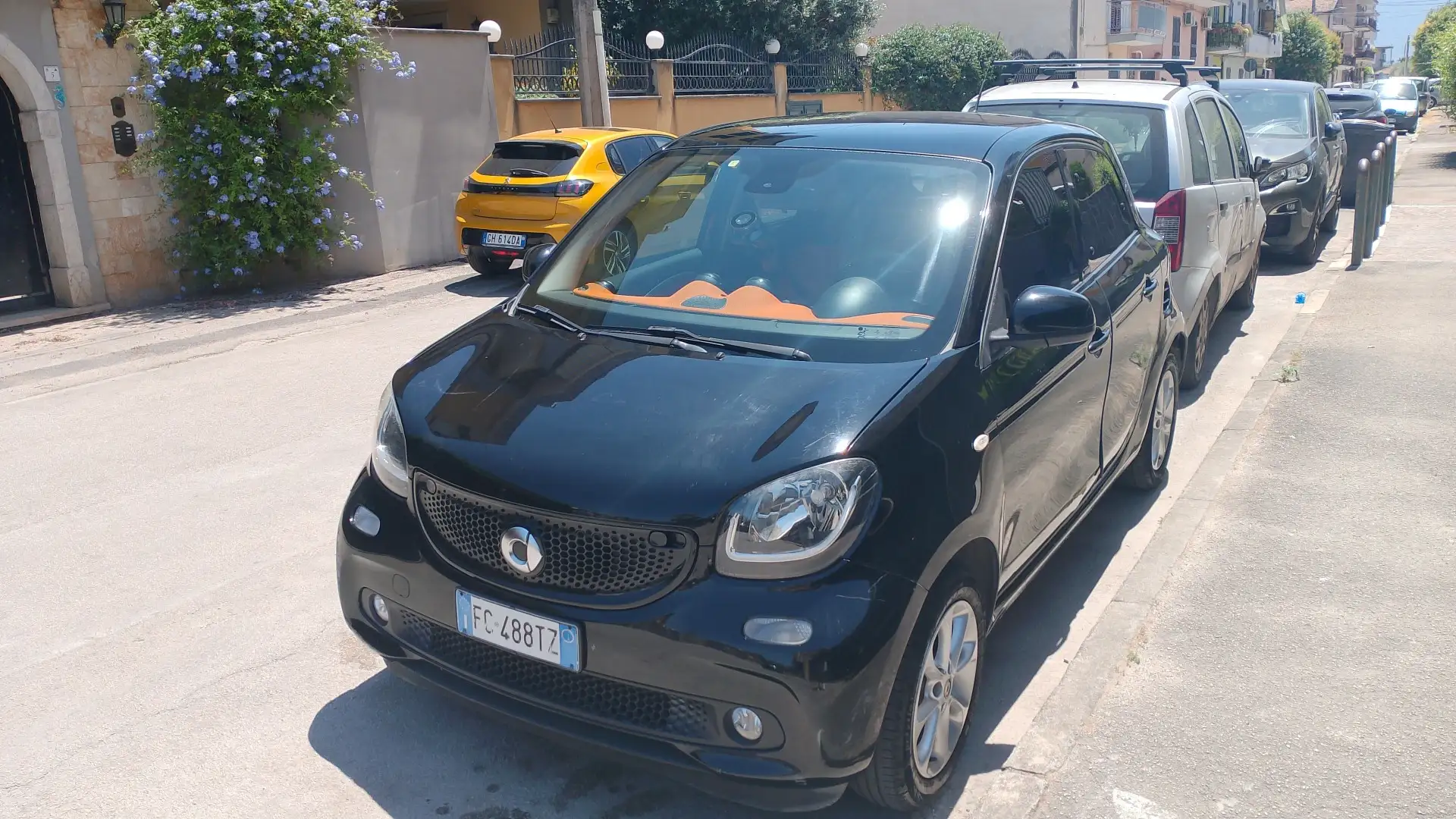 smart forFour SMART 453 1.0 PASSION 70cvGPL ROMANO A SCOMPARSA Schwarz - 1
