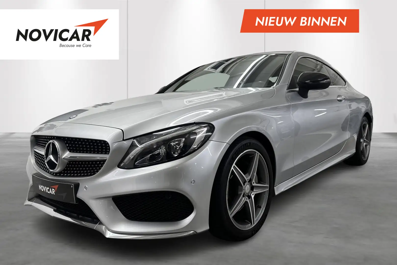 Mercedes-Benz C 220 Coupé C d 120kW Auto Edition 1 Zilver - 1