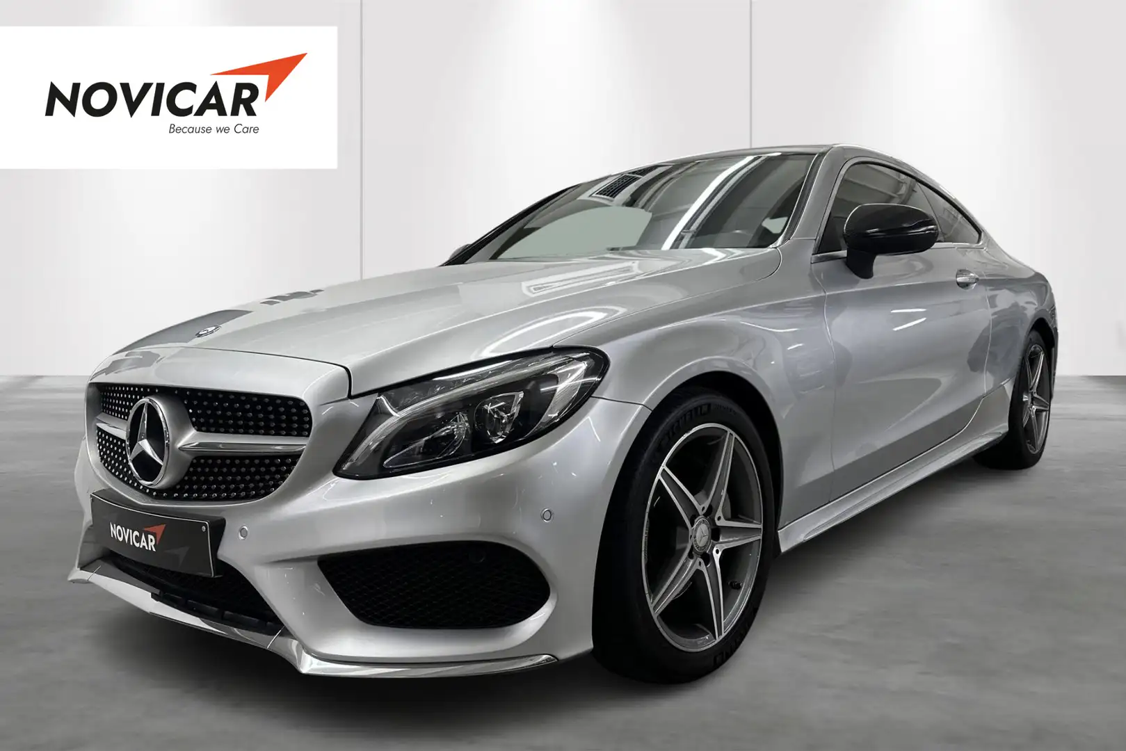 Mercedes-Benz C 220 Coupé C d 120kW Auto Edition 1 Argent - 1