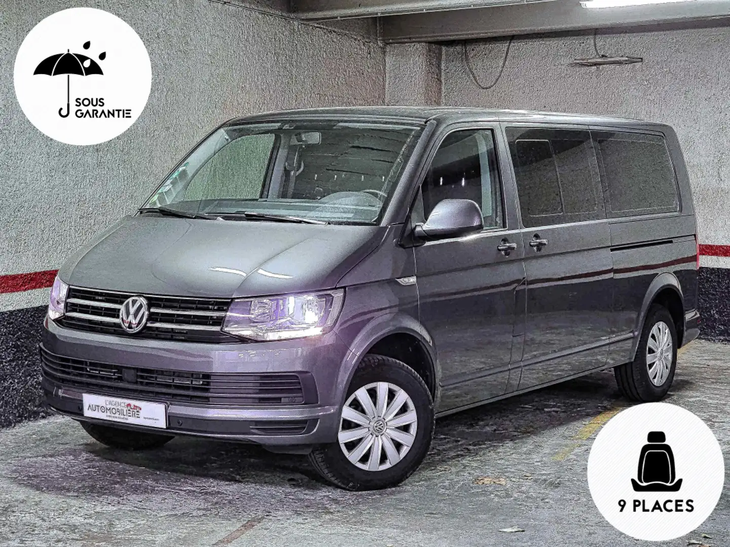 Volkswagen T7 Caravelle 2.0TDi 150 BlueMotion Confortline DSG Gris - 1