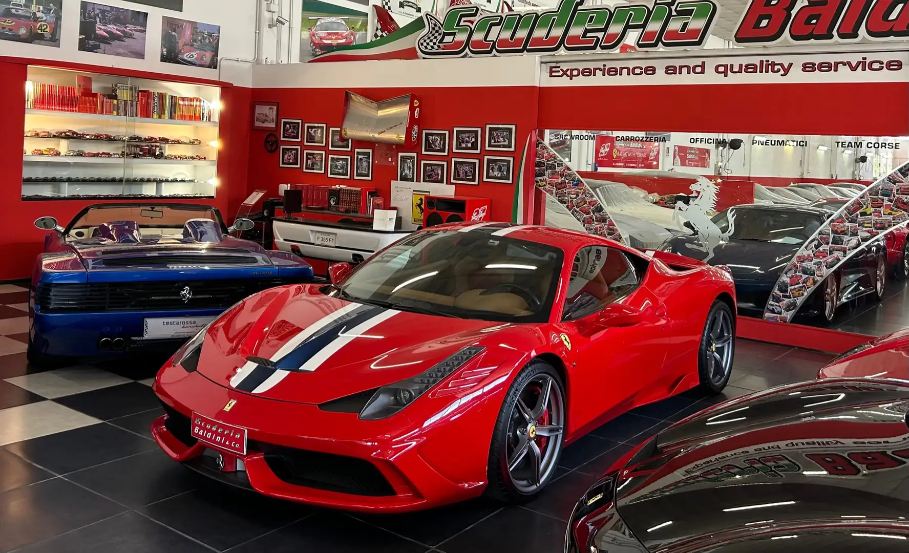 Ferrari 458 Coupe 4.5 Speciale dct Rood - 1
