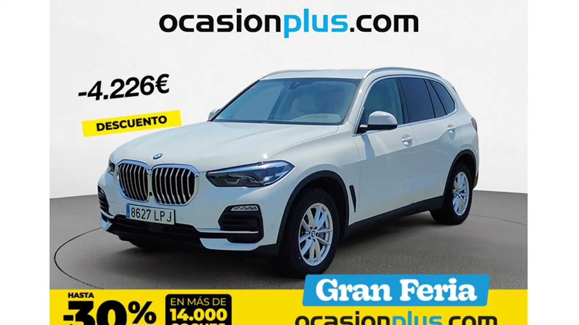 BMW X5 xDrive 30dA xLine Blanc - 1