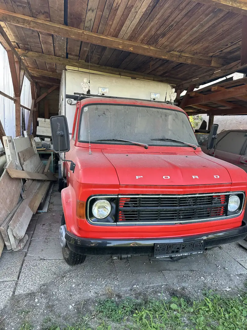 Ford Transit Wohnmobil Rot - 1