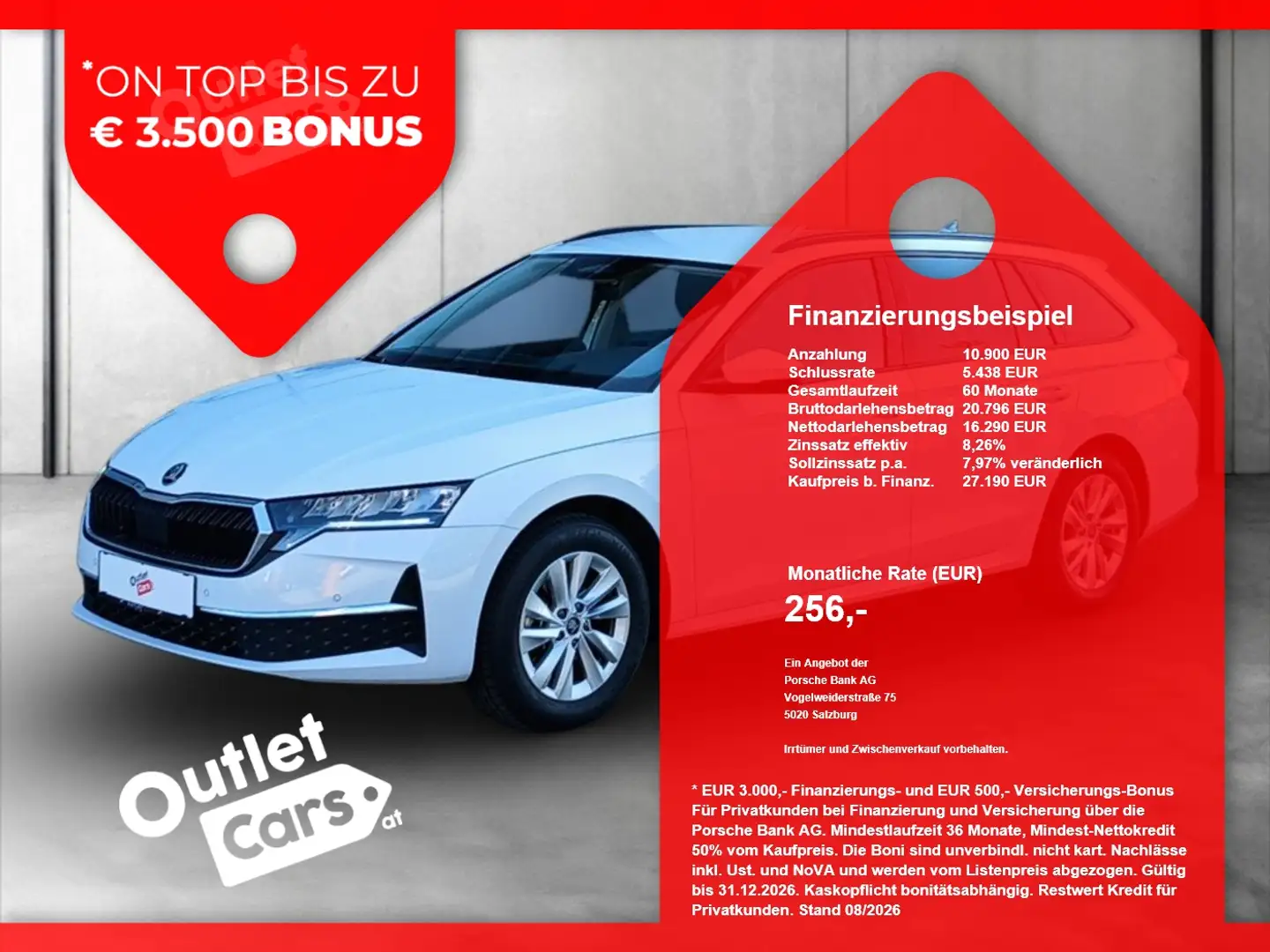 Skoda Octavia Combi 1.5 TSI Selection AHK+LED+NAVI+RFK Weiß - 1