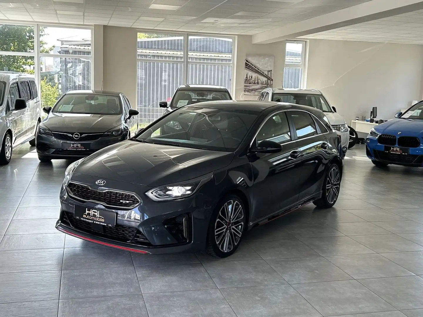 Kia Ceed / cee'd 1.6T  GDI GT Automatik/Navi/Kamera/ACC Gris - 1