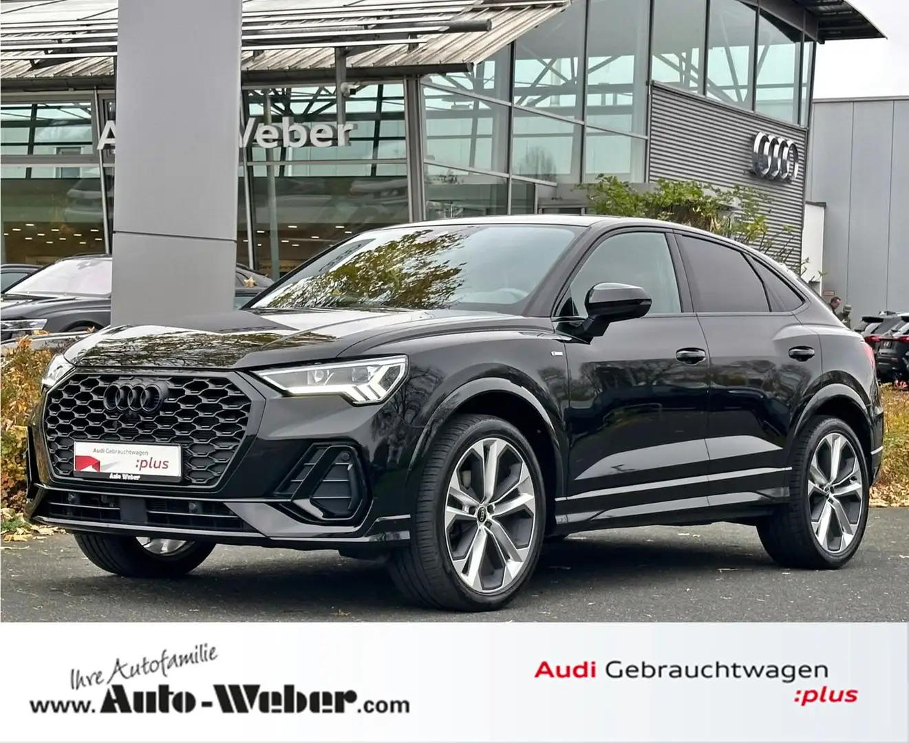 Audi Q3 Sportback 35TFSI S LINE PANO SONOS STANDHZ VC Schwarz - 1