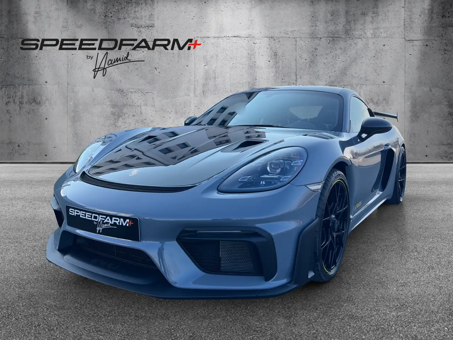 Porsche Cayman GT4 RS Sammlerfahrzeug WIE NEU Grau - 1