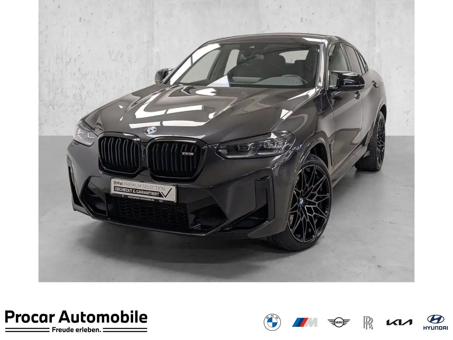 BMW X4 M Competition M Drivers PA + 21'' DAB LED Lhz Gris - 1
