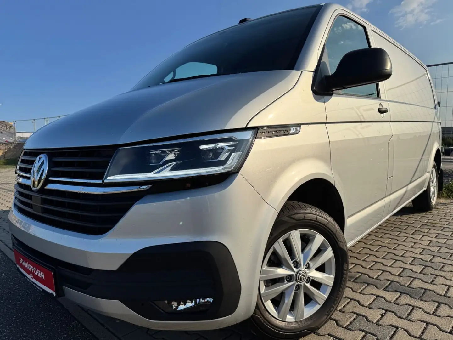 Volkswagen T6 Transporter T6.1 Transporter GARANTIE27 STANDHZG LED AHK CAM Silber - 1