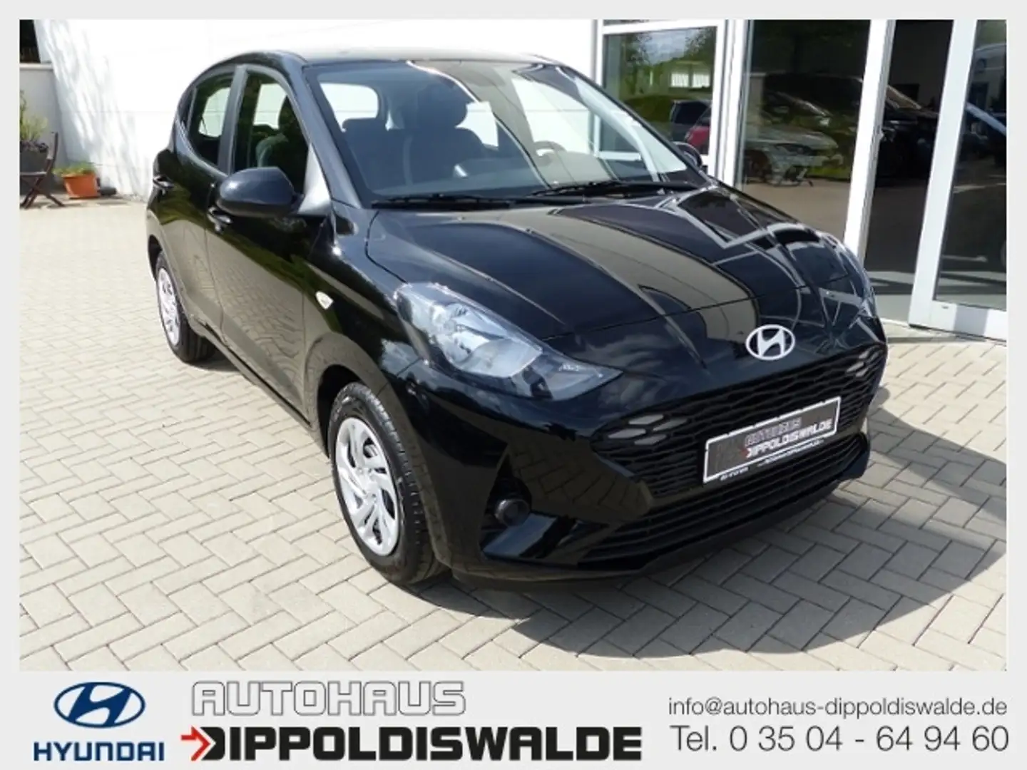 Hyundai i10 1.0 Select *Navi*Klima*ZV*EFH* Zwart - 1