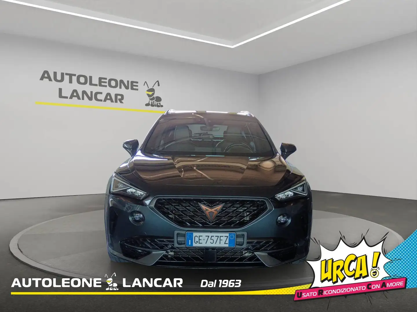 CUPRA Formentor 1.4 e-Hybrid 204cv DSG 1 PROPRIETARIO Gris - 2