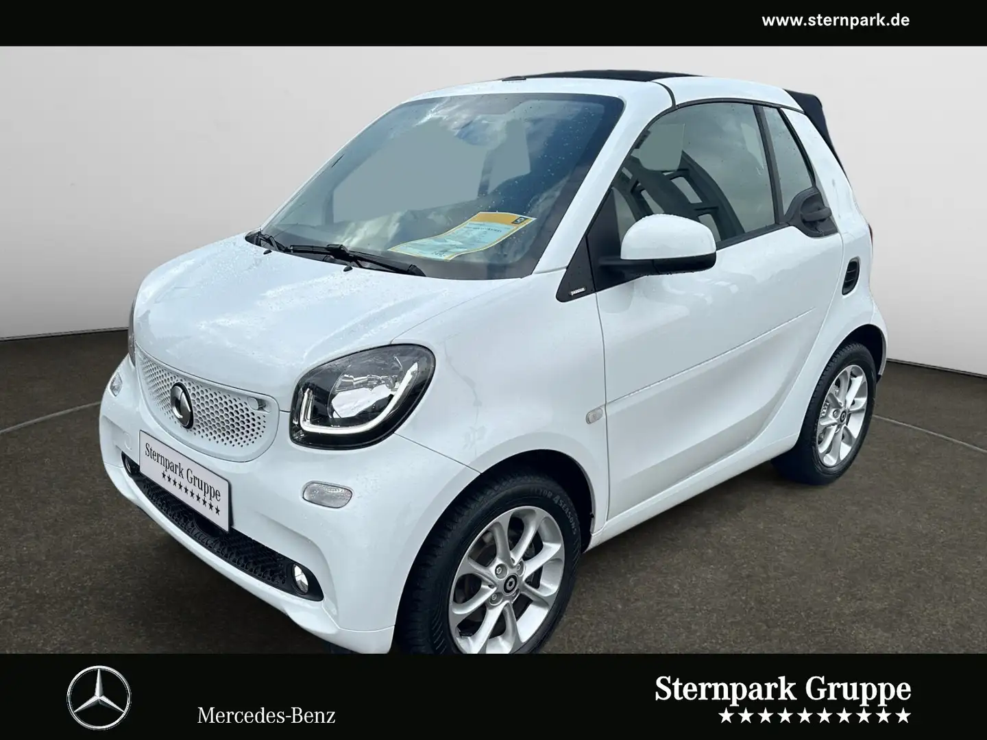 smart forTwo fortwo cabrio passion 90 PS NAVI*KAMERA*SHZ*LED* Weiß - 1