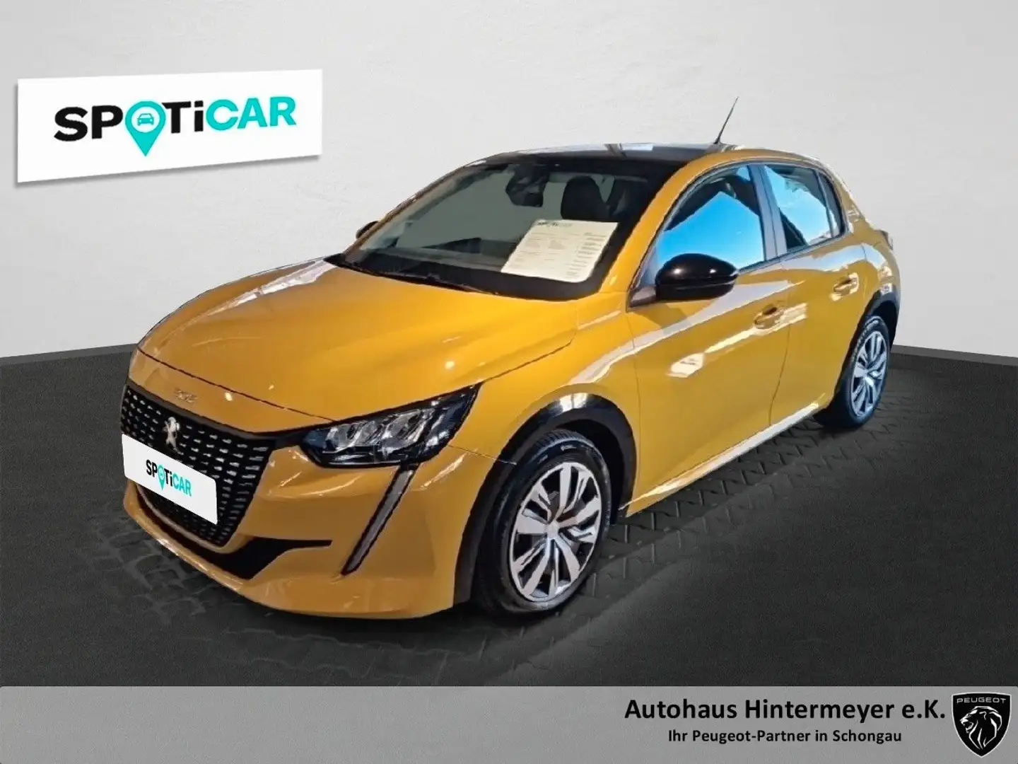 Peugeot 208 Active Pack PureTech 75 Gelb - 1