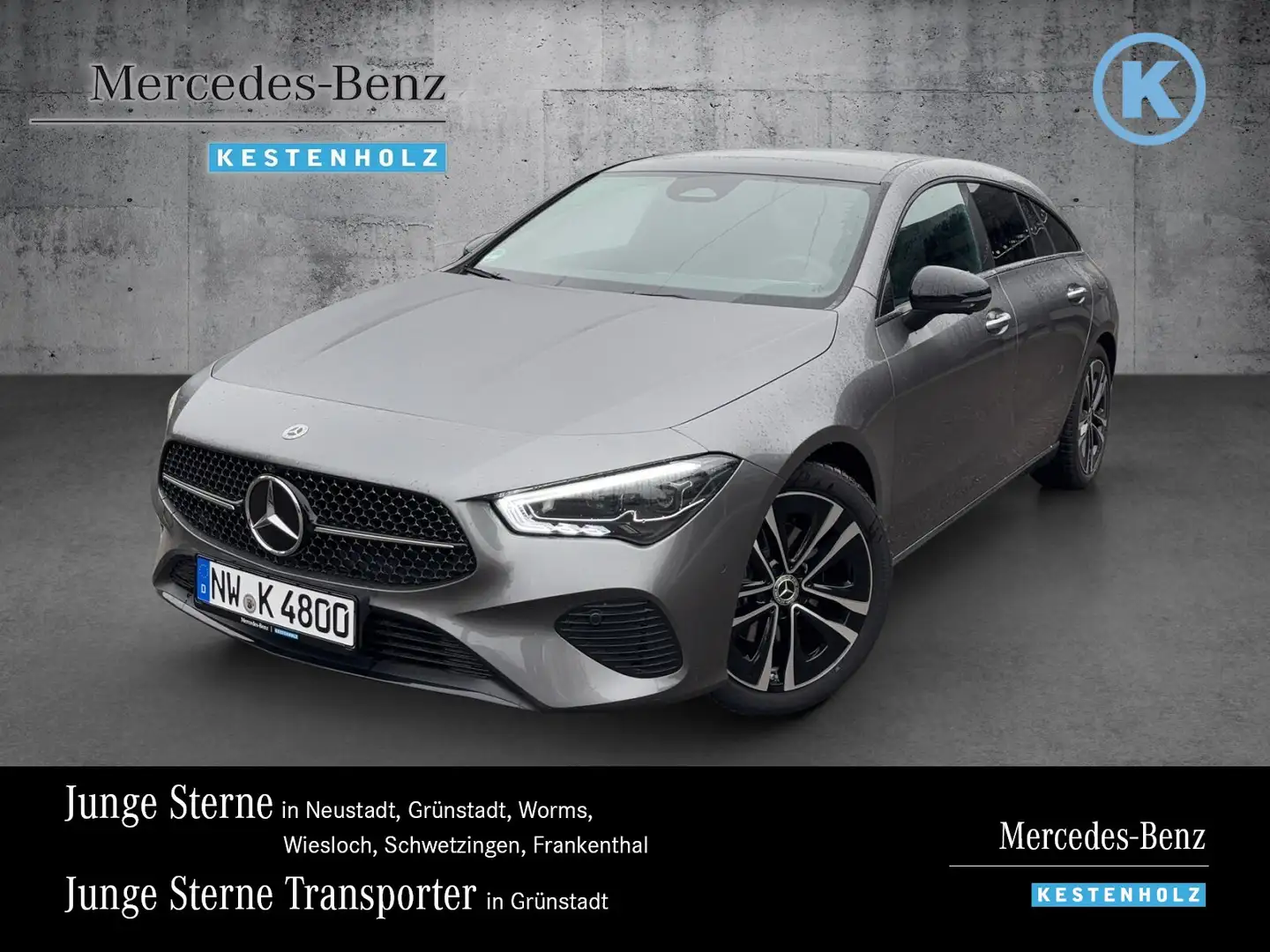 Mercedes-Benz CLA 200 CLA 200 d SB PROGRESSIVE+PANO+AHK+MLED+DISTRONIC Grau - 1