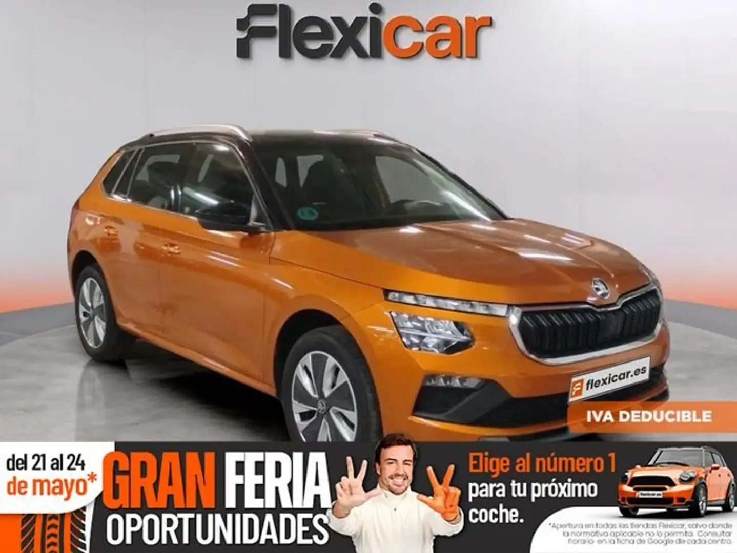 Skoda Kamiq 1.5 TSI Selection 110kW Naranja - 1