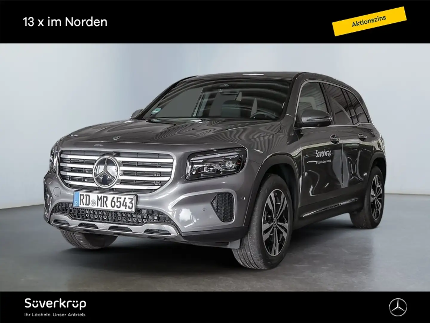 Mercedes-Benz GLB 200 d PROGRESSIVE MULTI 360 AHK DISTR KAMERA Grau - 1