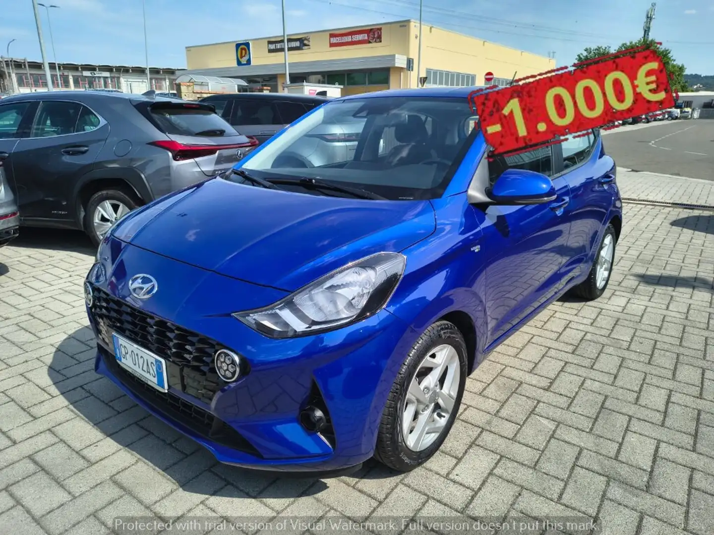 Hyundai i10 i10 1.0 MPI Tech Blu/Azzurro - 1