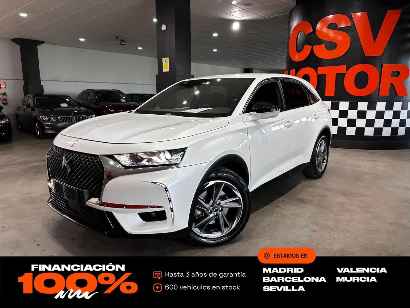 DS Automobiles DS 7 Crossback 1.6 E-Tense 225 Auto Rivoli Blanco - 1