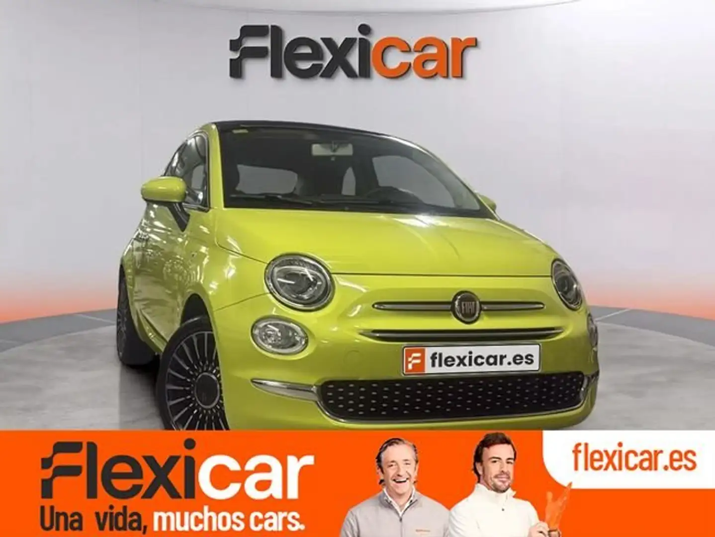 Fiat 500C 1.2 Lounge Verde - 1