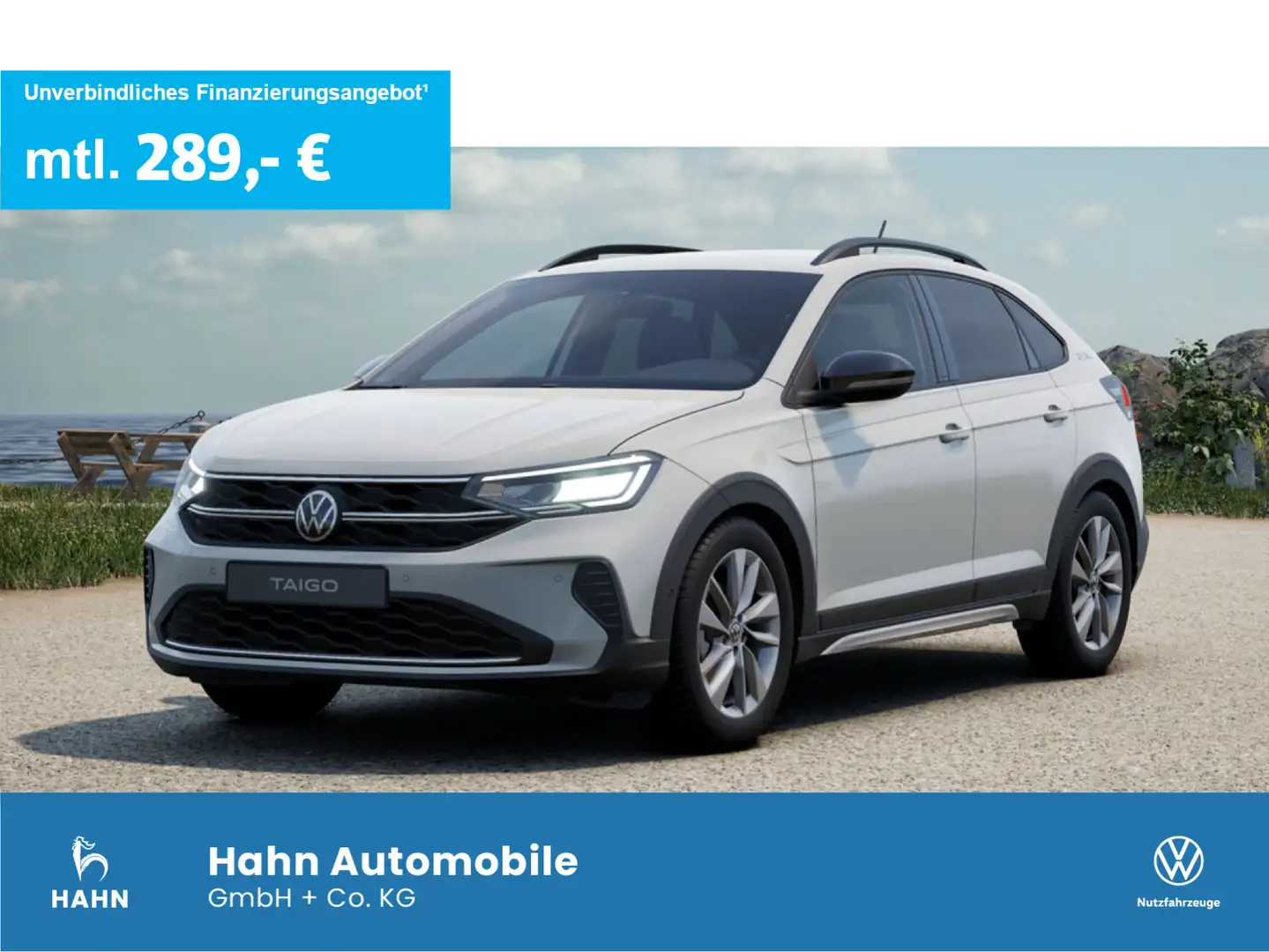 Volkswagen Taigo GOAL 1,0TSI 116 PS DSG ACC App-Connect Grau - 1