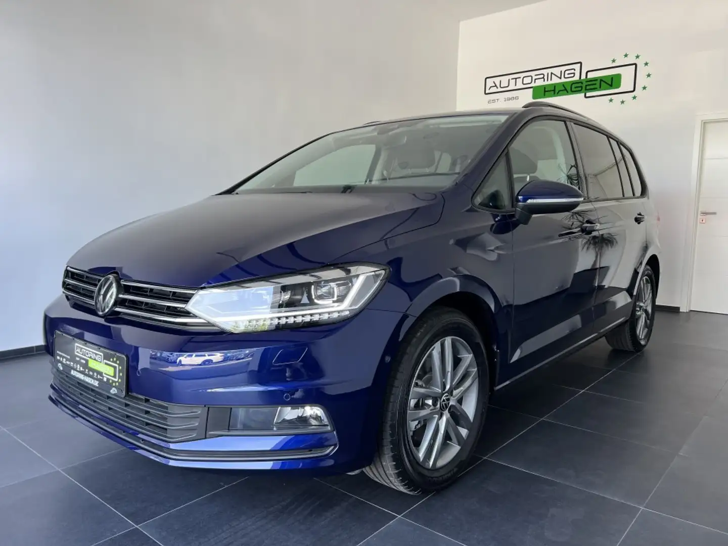 Volkswagen Touran DSG 7-Sitzer|AHK|el.HK|ACC|IQ.Light|Navi Blau - 1