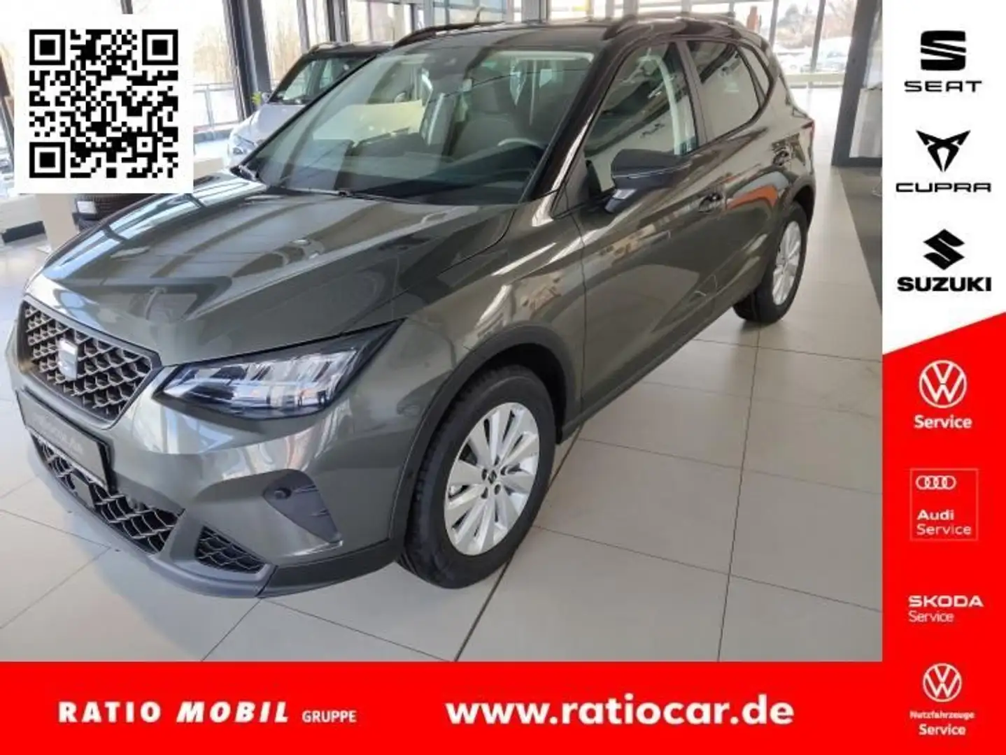 SEAT Arona ARONA ROAD EDITION 1.0 TSI AHZV-VORBER. SITZHEI. Gris - 1
