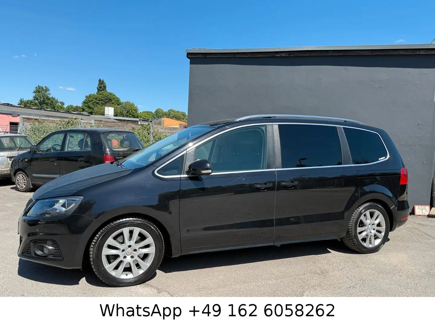 SEAT Alhambra 2.0 TDI DSG Style *PANO*KAMERA*XENON* Negro - 2