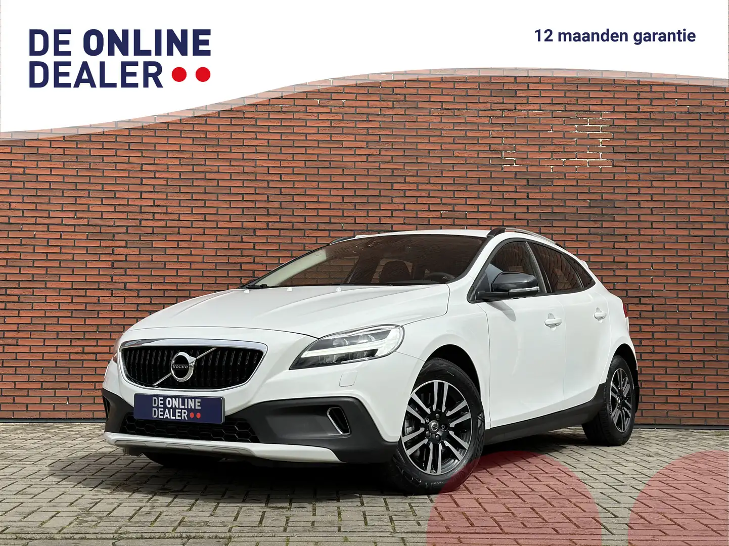 Volvo V40 Cross Country 2.0 T3 Nordic+ |LED|CRUISE|CLIMA|12MND Blanco - 1