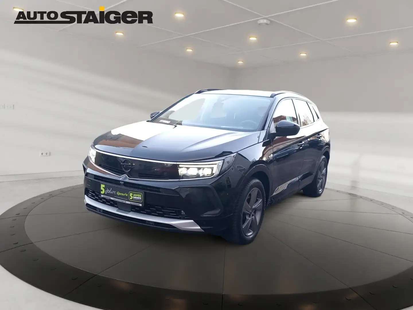 Opel Grandland 1.6 Turbo Ultimate Klima, PDC, SHZ, LED Schwarz - 2