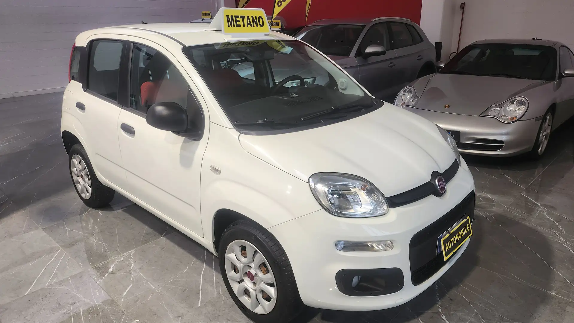 Fiat Panda Panda 0.9 t.air metano Easy Targa GA680XH Bianco - 2