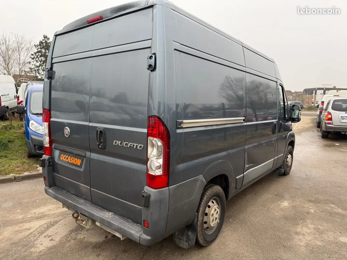 Fiat Ducato 2.3 Mjt 120cv L2H2 Clim-Attelage-110000Km Grijs - 2