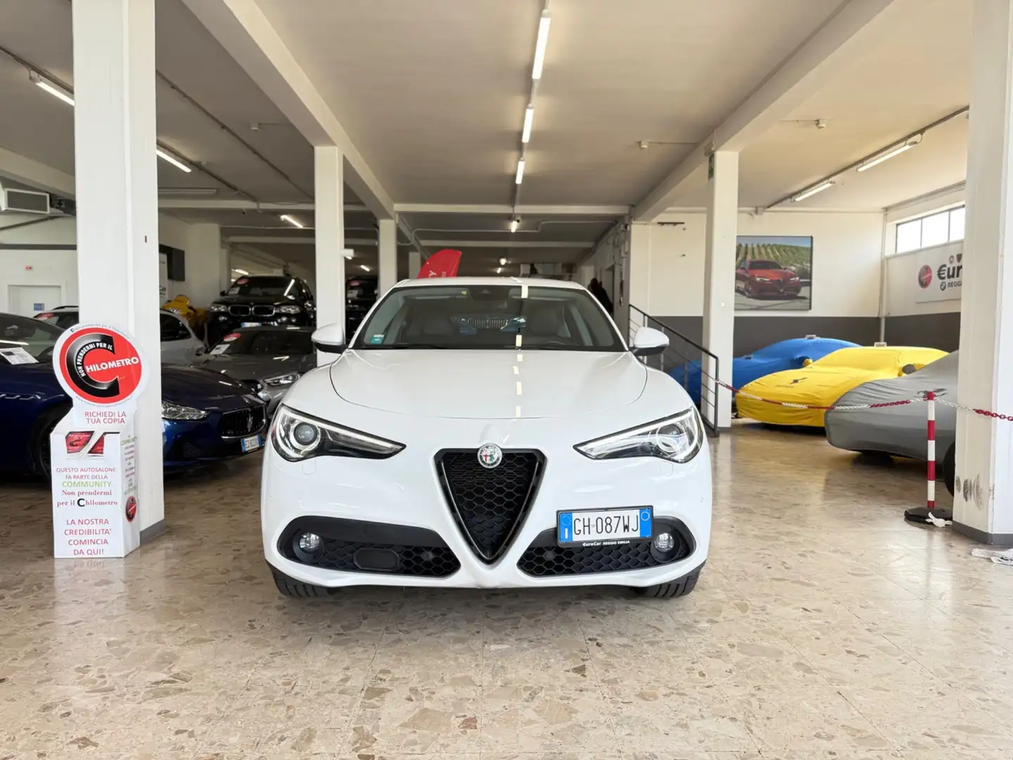 Alfa Romeo Stelvio Stelvio 2.2 Turbodiesel 190 CV AT8 Q4 Sprint Bianco - 2