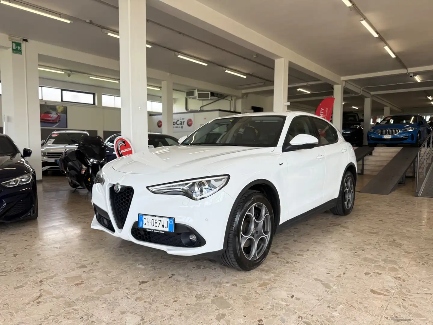 Alfa Romeo Stelvio Stelvio 2.2 Turbodiesel 190 CV AT8 Q4 Sprint Bianco - 1
