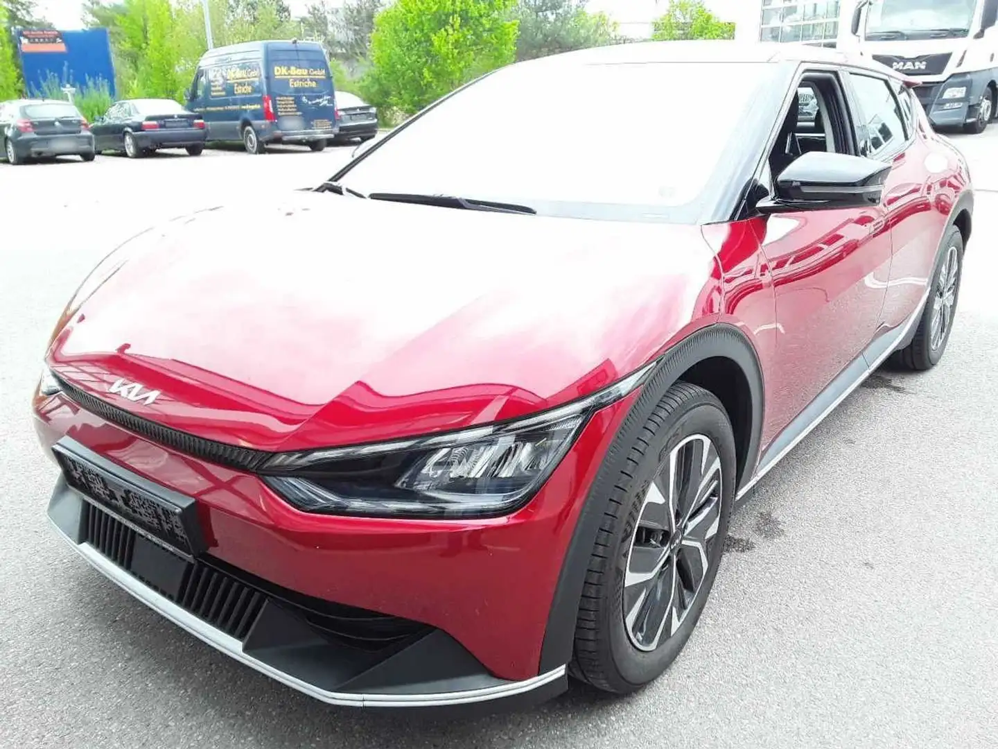 Kia EV6 4WD Teilleder 1. Hand 800V 30'km Rot - 2