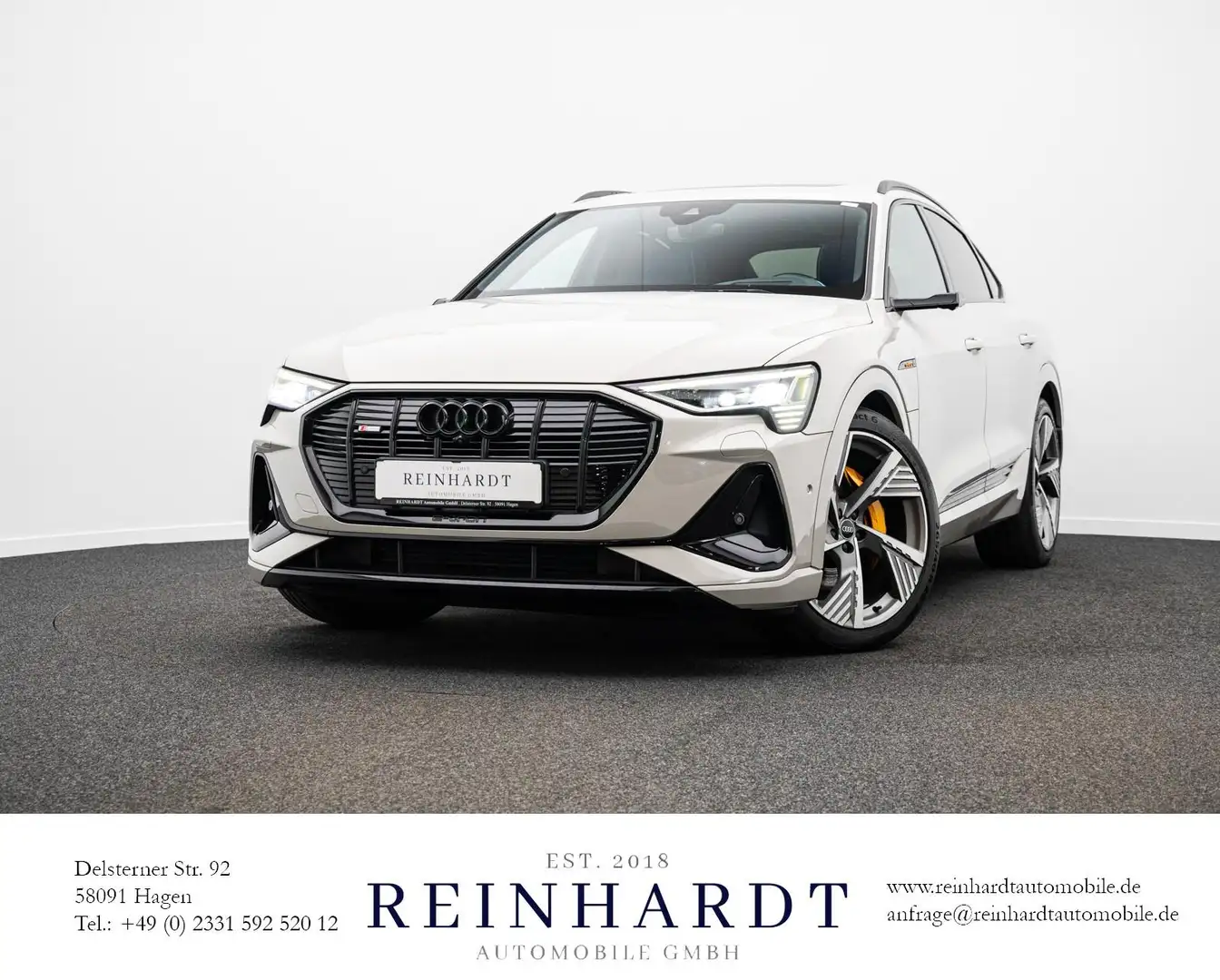 Audi e-tron 55 SPORTBACK 2x S LINE BLACK 22Z/ACC/PANO Beige - 1