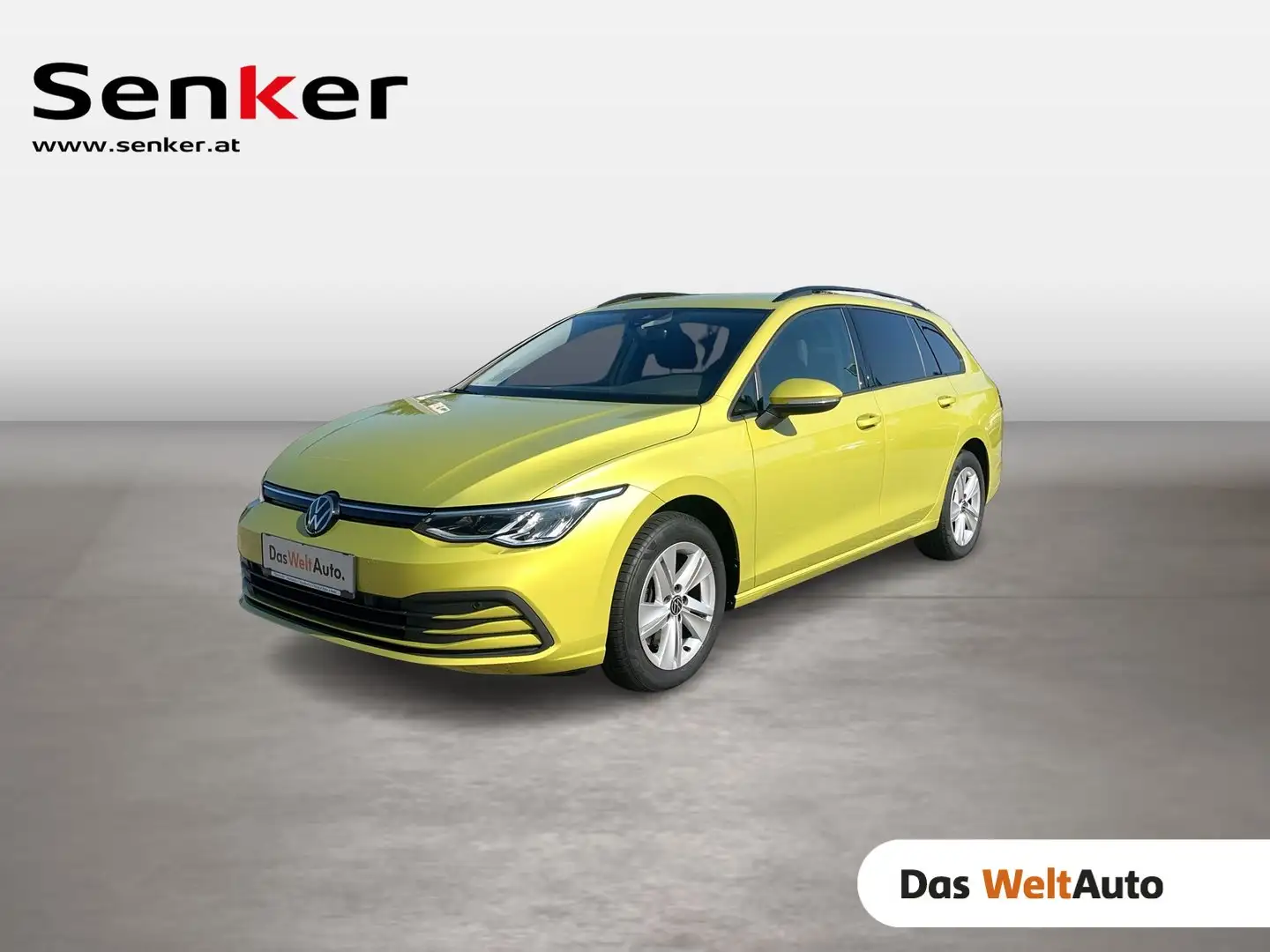 Volkswagen Golf Variant Life TDI Jaune - 1
