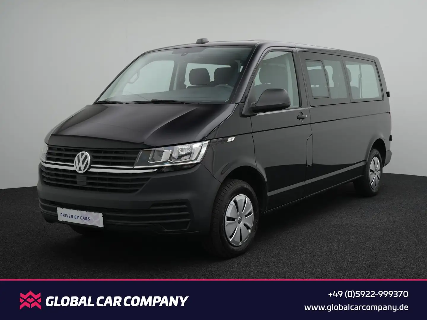 Volkswagen T6.1 Transporter lang,DAB,APP,SHZ,TEMPOMAT,9P Nero - 1