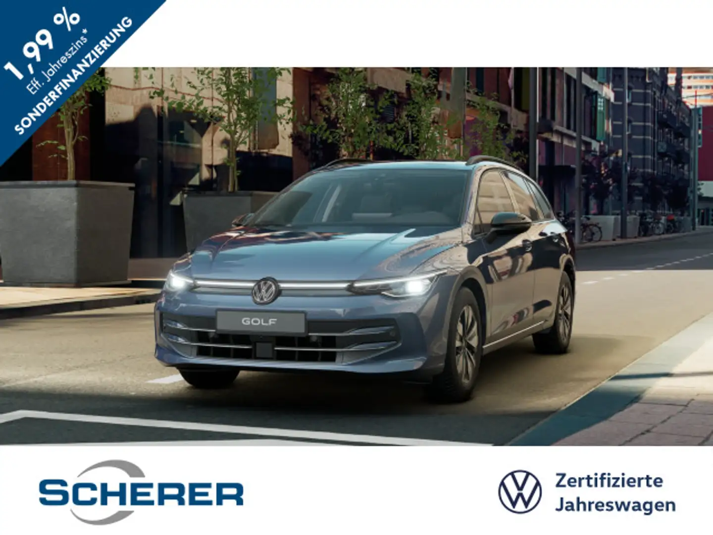 Volkswagen Golf Variant Golf VIII Variant GOAL 1.5 TSI NAVI AHK KAMERA L Blau - 1
