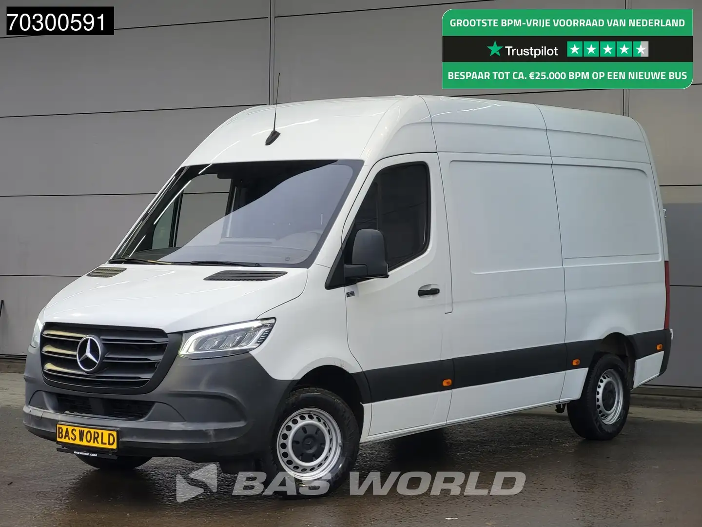 Mercedes-Benz Sprinter 314 CDI L2H2 LED Airco Cruise Camera MBUX CarPlay Weiß - 1