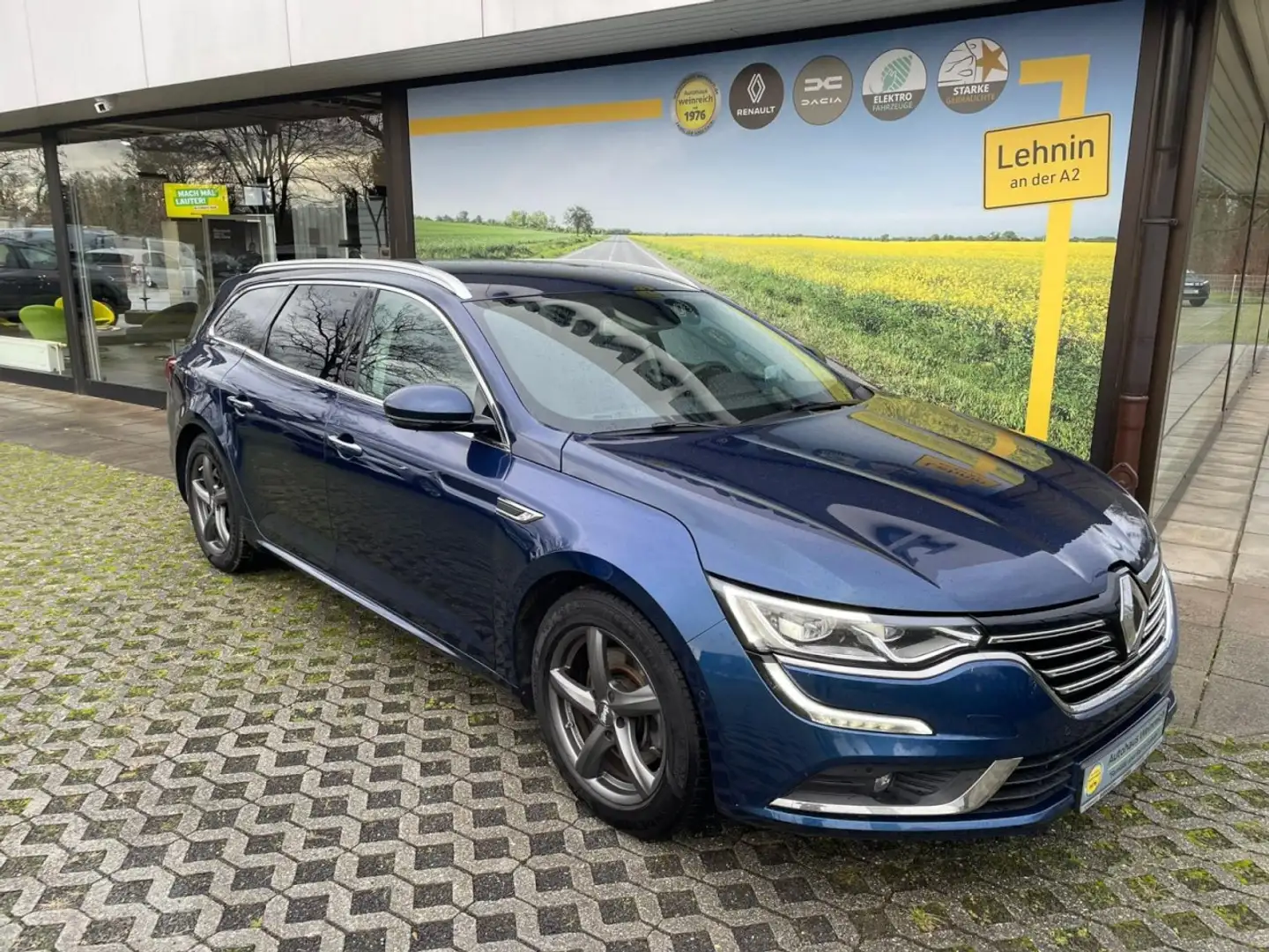 Renault Talisman mit Kamera, Parksensoren & Klima Klima Navi Blau - 2
