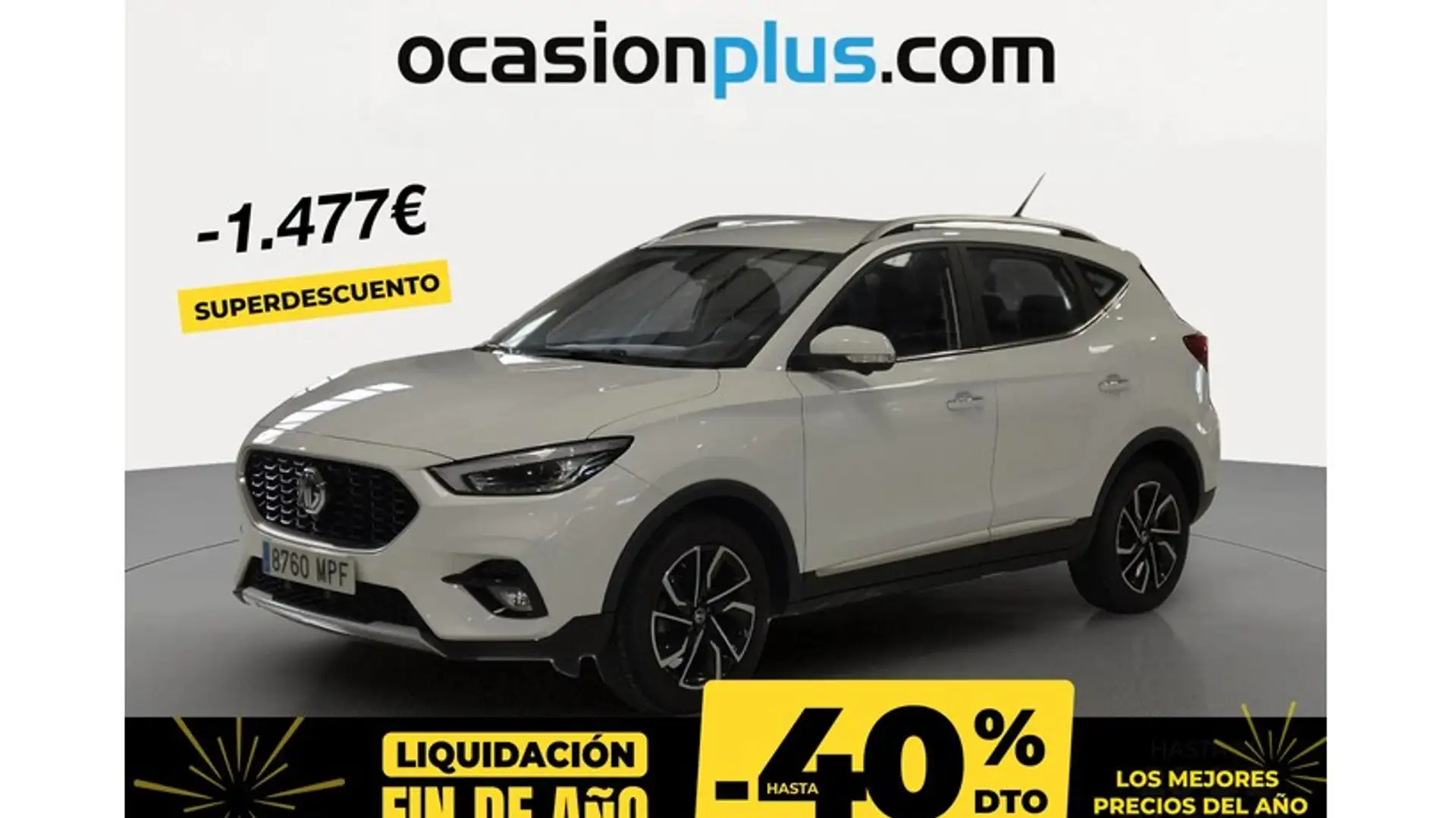 MG ZS 2.5 V6 Core 180 Blanc - 1