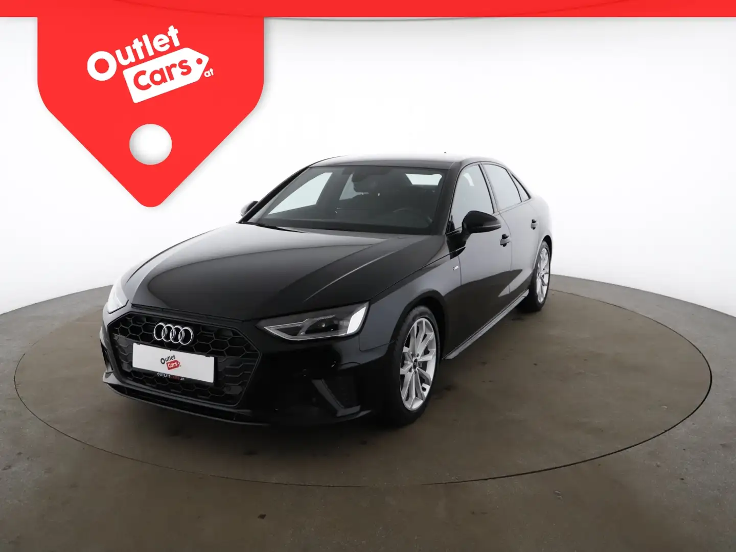 Audi A4 40 TFSI S-Line Aut. LED+NAVI+RFK+DIGITAL-TACHO Schwarz - 1