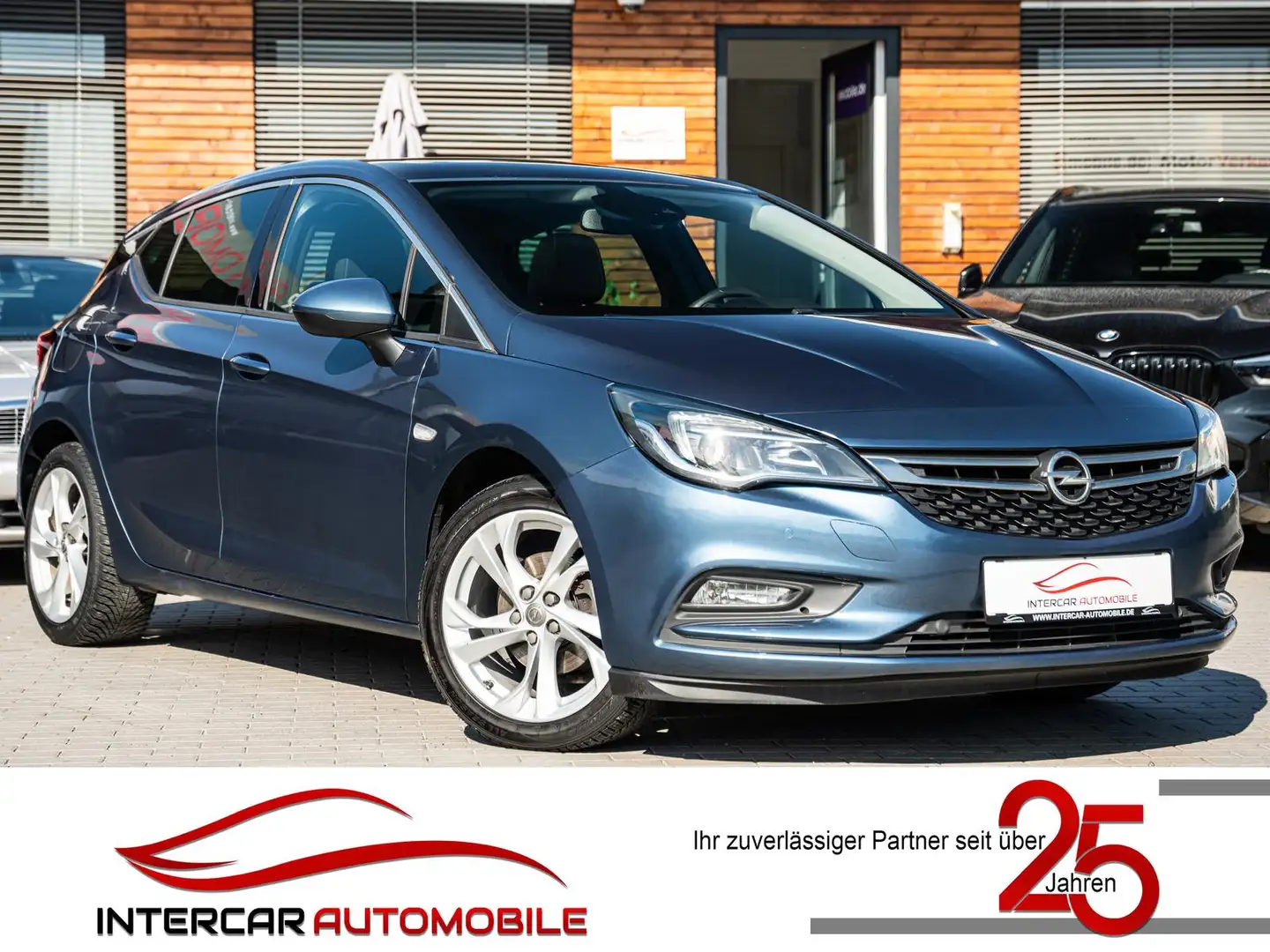 Opel Astra 1.0 Dynamic *Randvoll mit Extras* Blau - 1