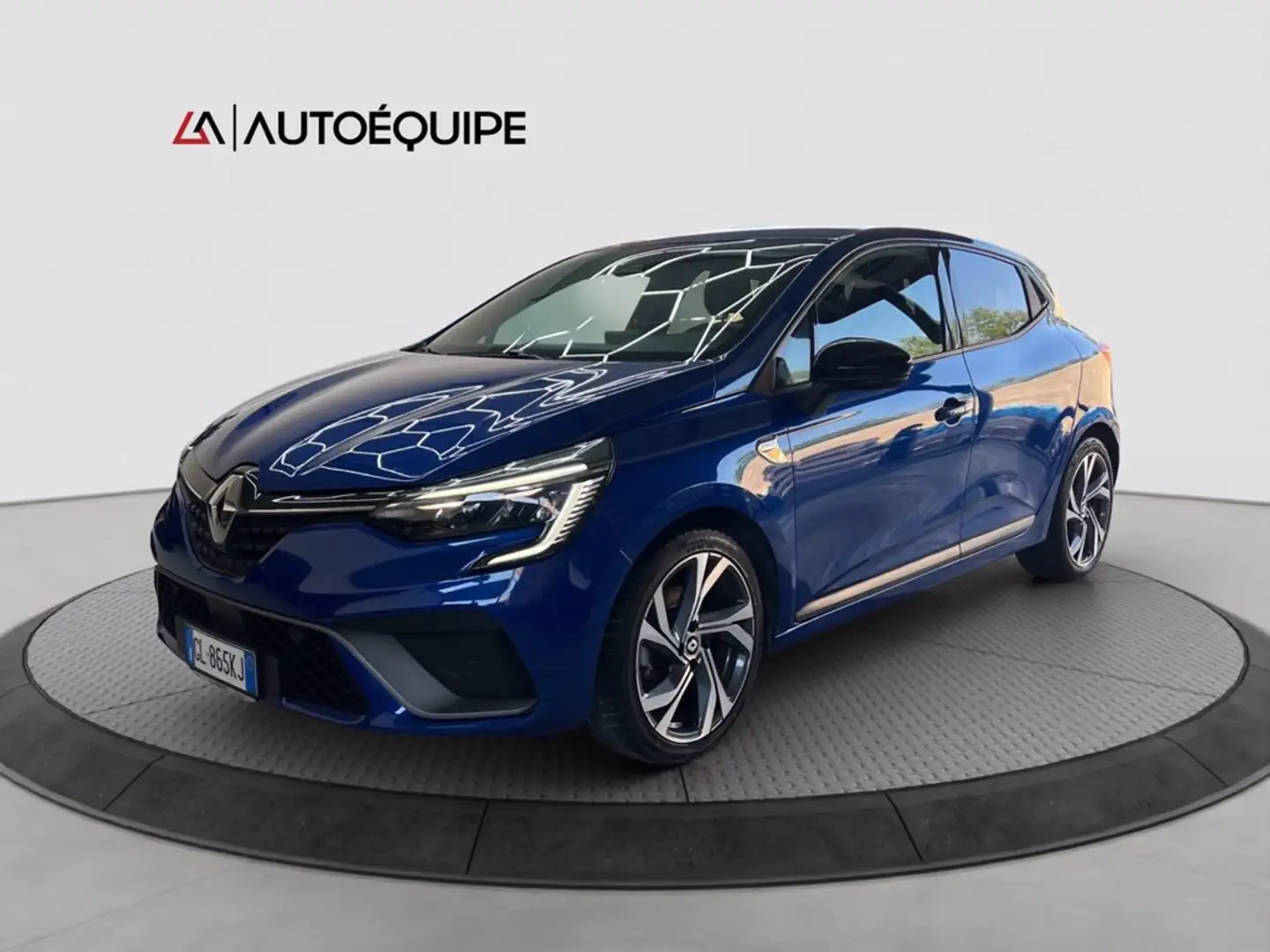 Renault Clio 1.6 E-Tech hybrid R.S. Line 140cv auto Bleu - 1