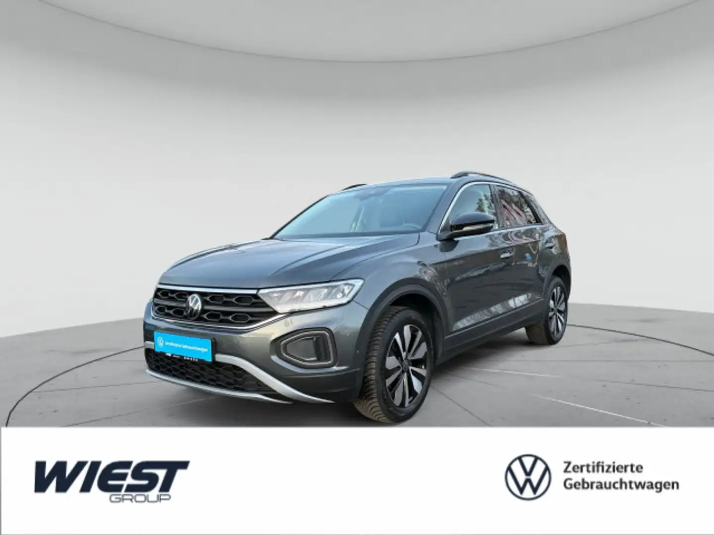 Volkswagen T-Roc Life GOAL 1.0 TSI ACC SHZ Klimaanlage Grau - 1