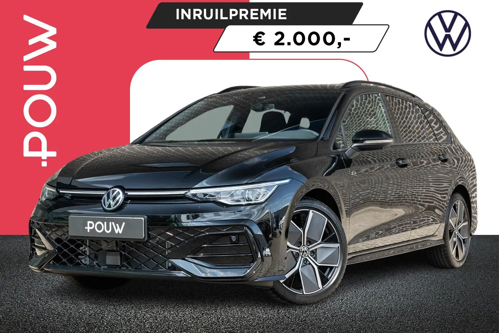 Volkswagen Golf Variant 1.5 eTSI 115pk DSG R-Line Edition | LMV 18" | Rond Zwart - 1