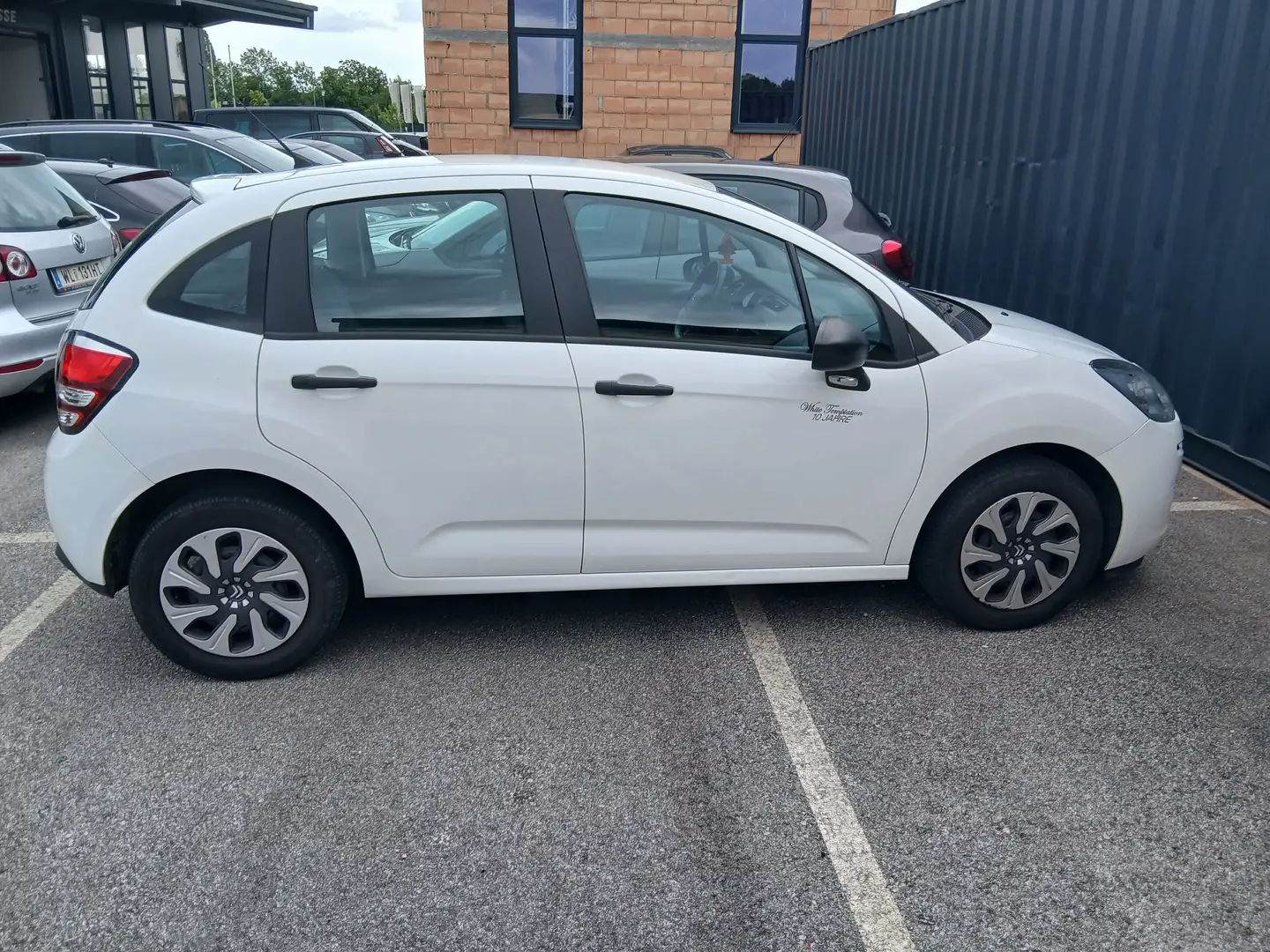 Citroen C3 C3 VTi 68  Klima nur 82.000 Km Weiß - 2