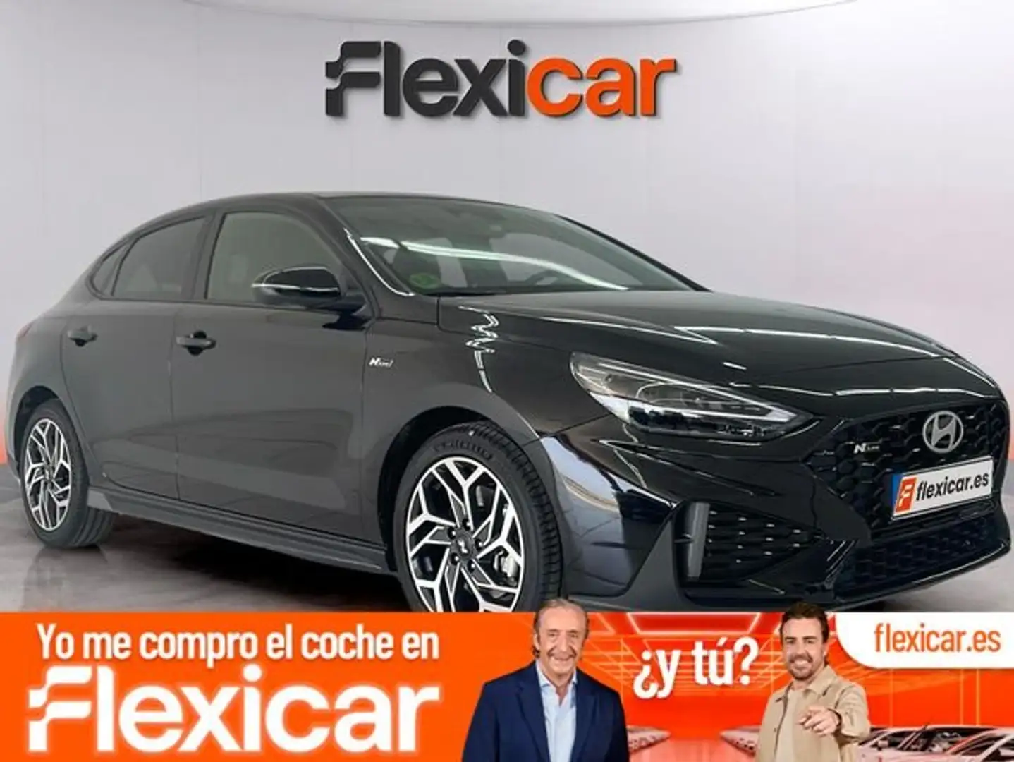 Hyundai i30 1.0 TGDI N Line 100 Negro - 1