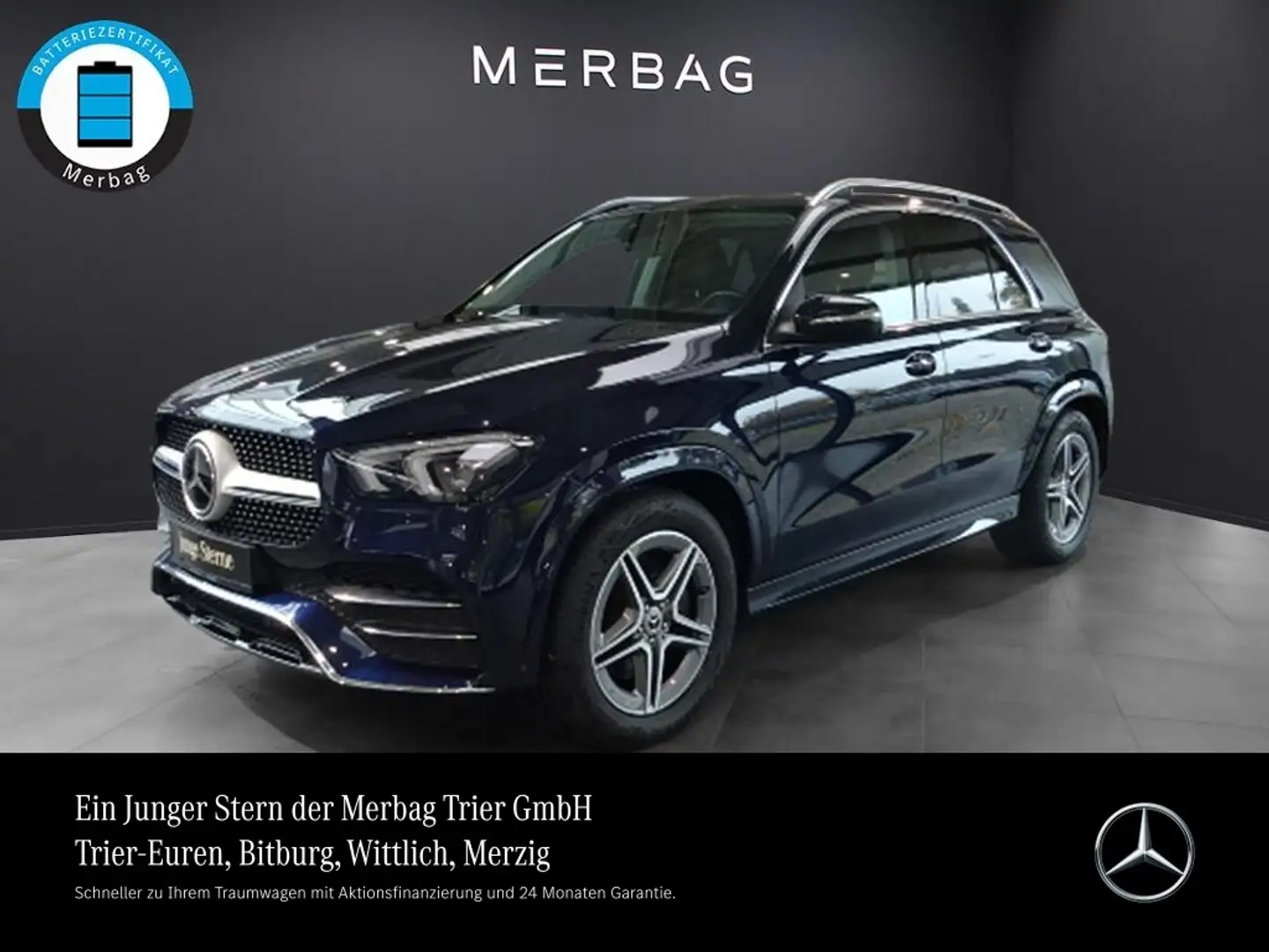 Mercedes-Benz GLE 350 de 4M * AMG + Distronic + Kamera + AHK + LED + K Bleu - 1